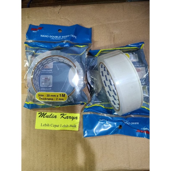 

Double Tape Bening Transparant Serbaguna