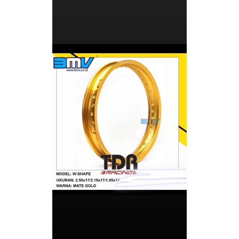 VELG TDR UKURAN 185 RING 17.