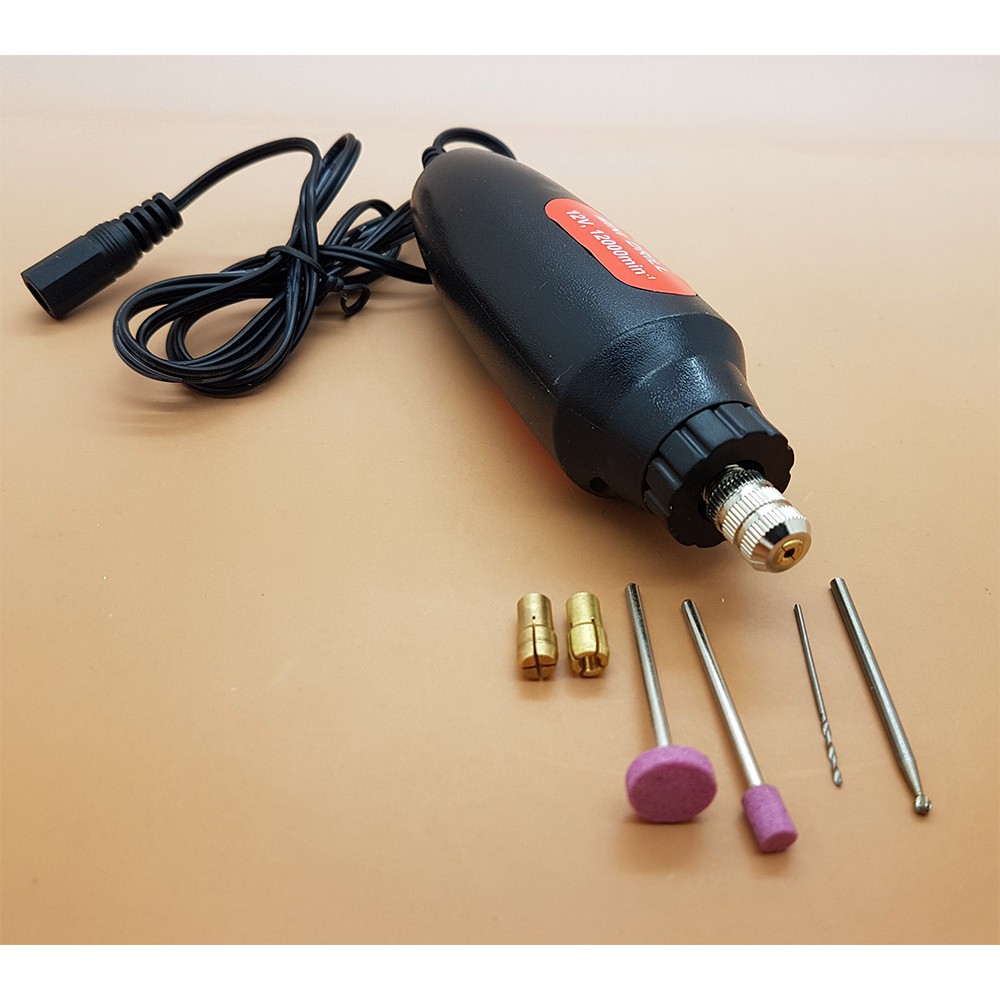 Mini drill / grinder / mini rotary 12000rpm 12v DC