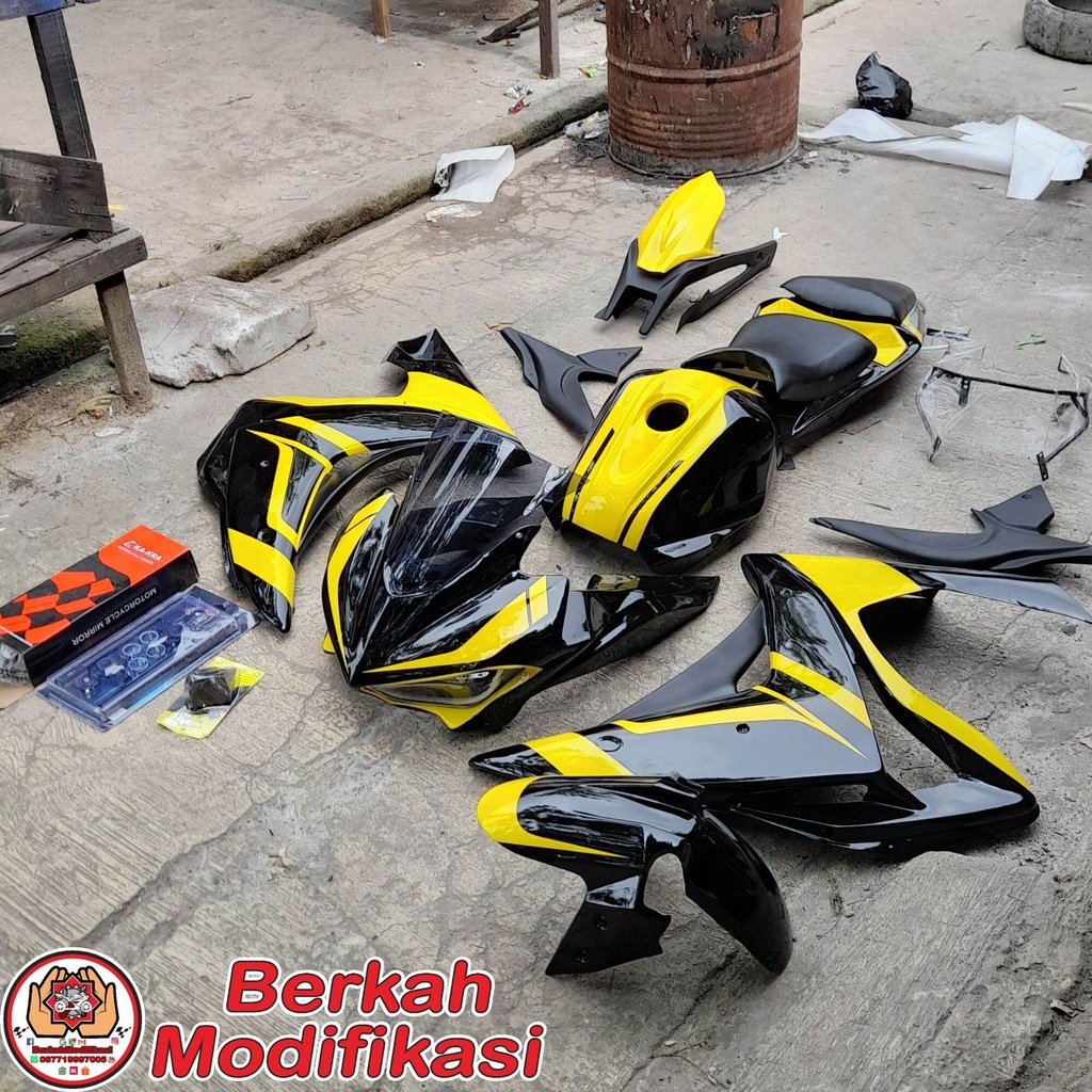 Full Sett Body Fairing Model R25 PNP Yamaha Vixion OLD NVA / NVL dan Vixion R