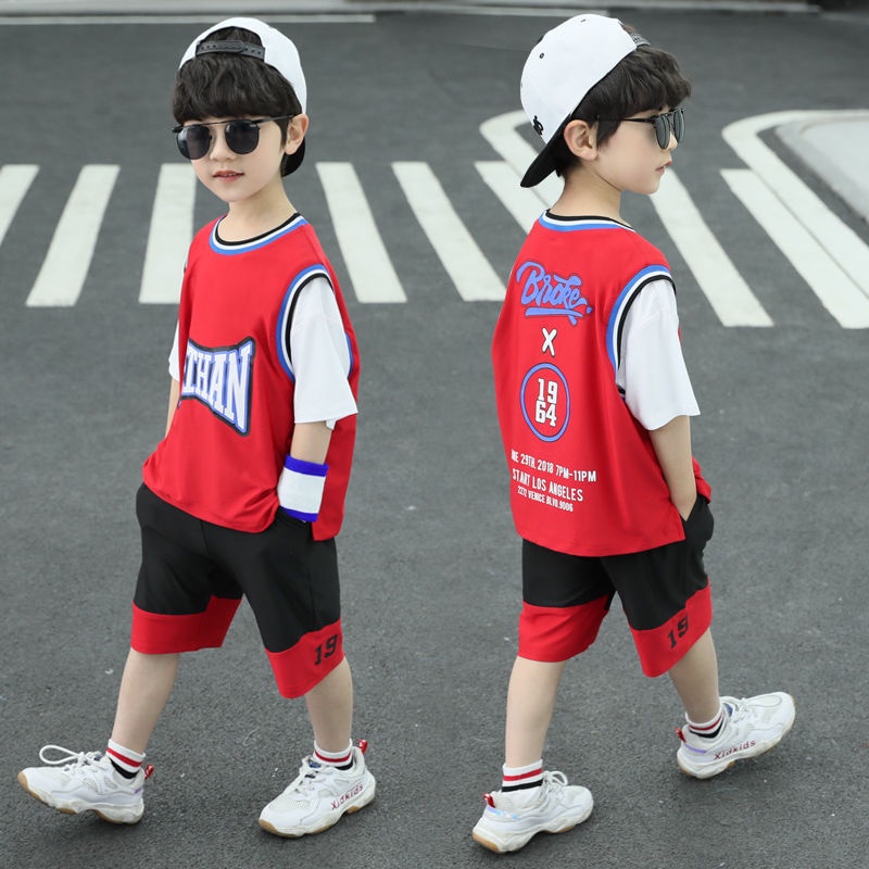 Setelan Anak Laki-laki Fethan Baju Anak Import Baju Olahraga Anak Ukuran 120-160 Usia 4-10 Thn