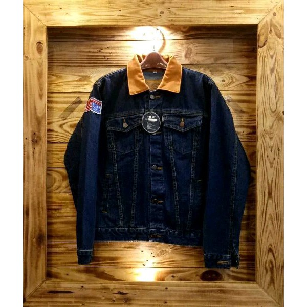 jaket dilan 1990 - jaket jeans dilan - dilan & milea