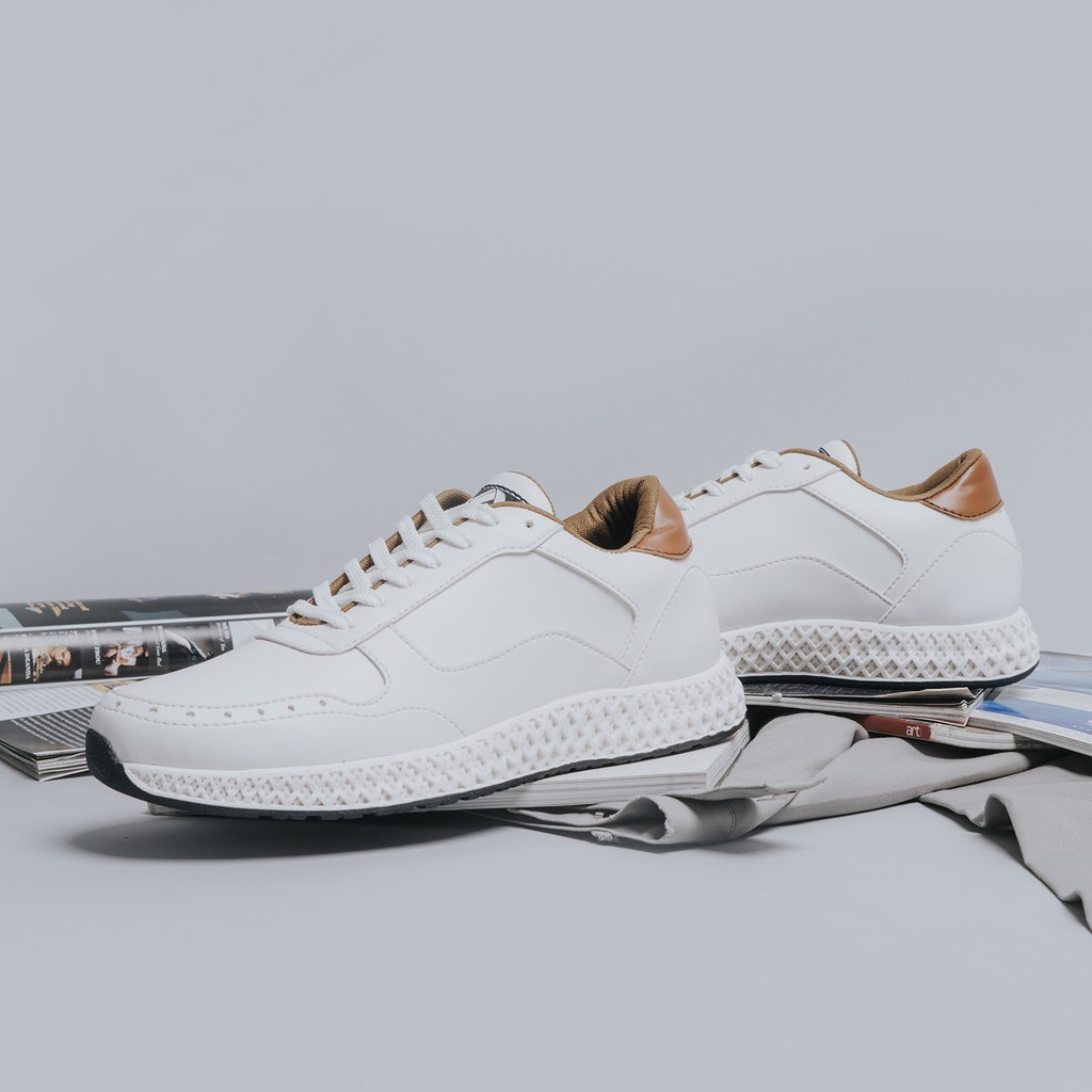 GARRETH WHITE |ManNeedMe x Lvnatica| Sepatu Sneakers Pria Casual ORI