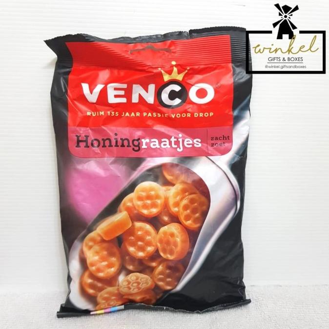 

Permen Venco Honingraatjes, Zacht Zoet 255gr