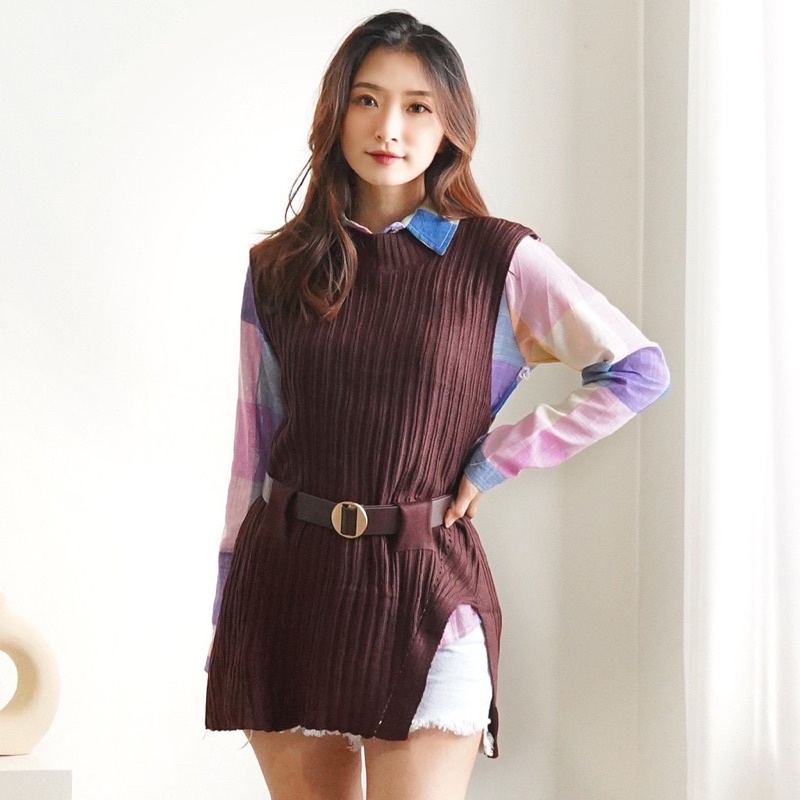ATASAN BLOUSE 2in1 FREDICCA IMPORT
