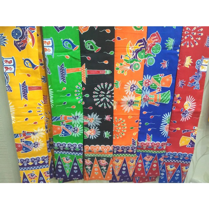 pria-dasi- cukin / syal / selempang betawi / batik betawi - hitam -dasi-pria.