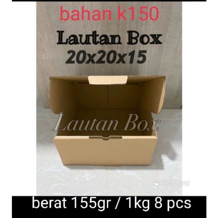 

dus Die Cut 20x20x15 box packing murah