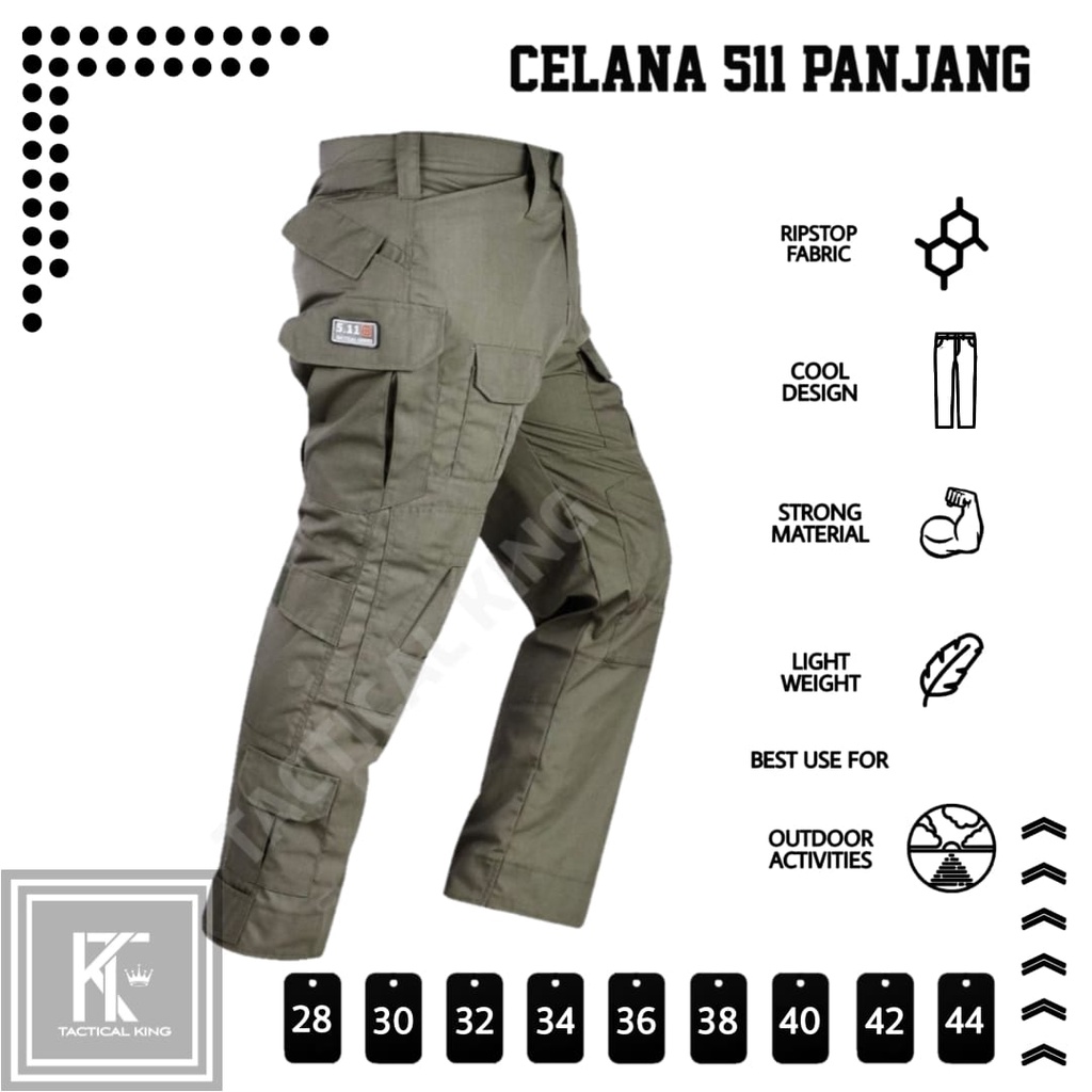 Celana Tactical 511/pakaian outdoor/pakaian kerja