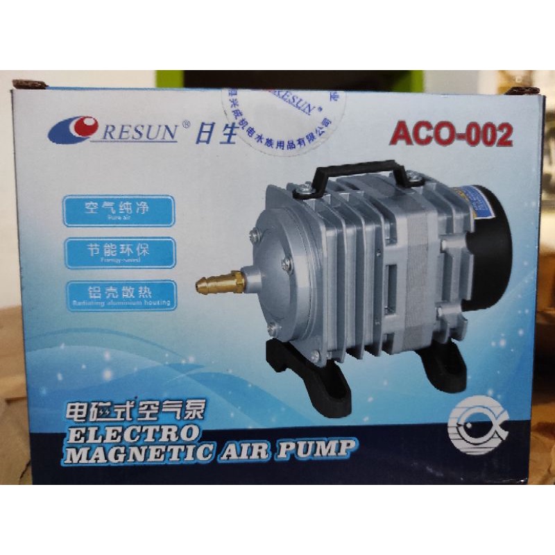 RESUN ACO 002 Aerator/Pompa Udara Oksigen/Aerator Kolam Ikan Impor