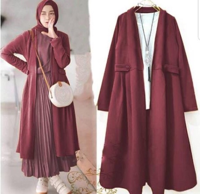 JC- Vika Cardy / cardi wanita muslimah / Outer wanita terbaru