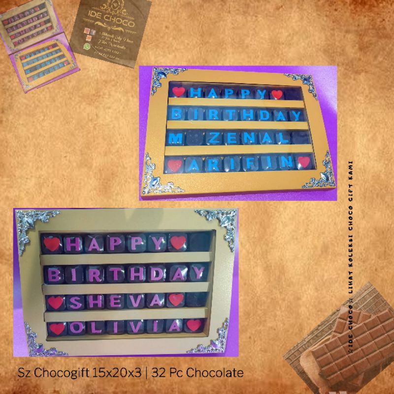 

Coklat Cokelat Gift Kado Pacar Souvenir Birthday Gift Hadiah Ulang Tahun Birthday Hadiah Choco