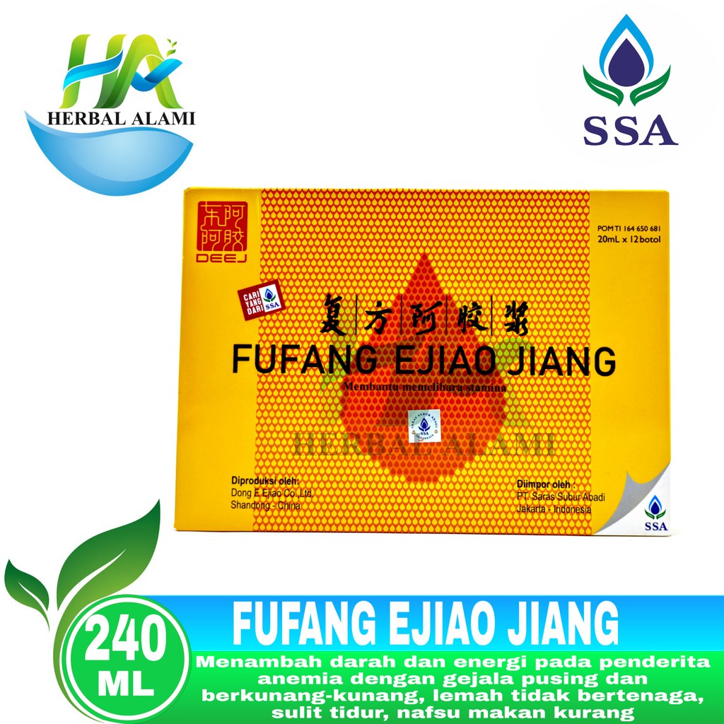 Fufang Ejiao Jiang - Obat Penambah Darah &amp; Trombosit