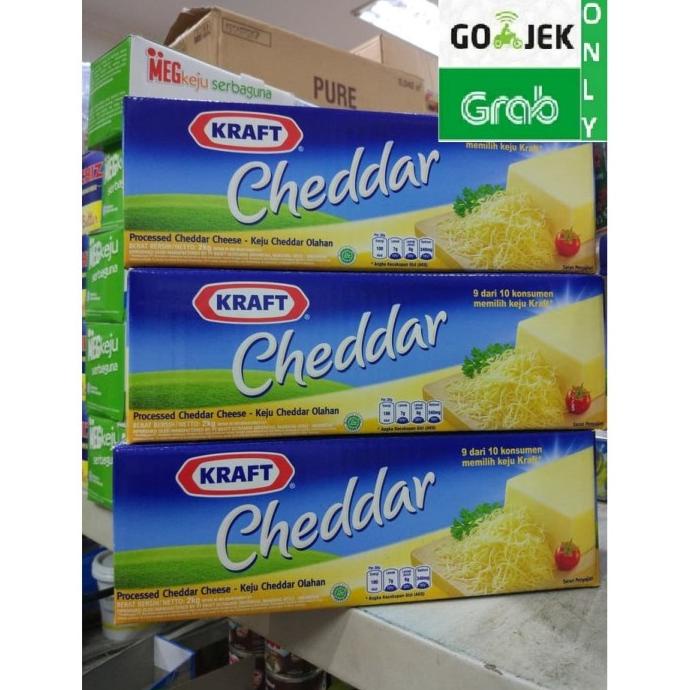 

BISA BAYAR DITEMPAT Keju Kraft Cheddar 2 KG GOSEND / GRAB only