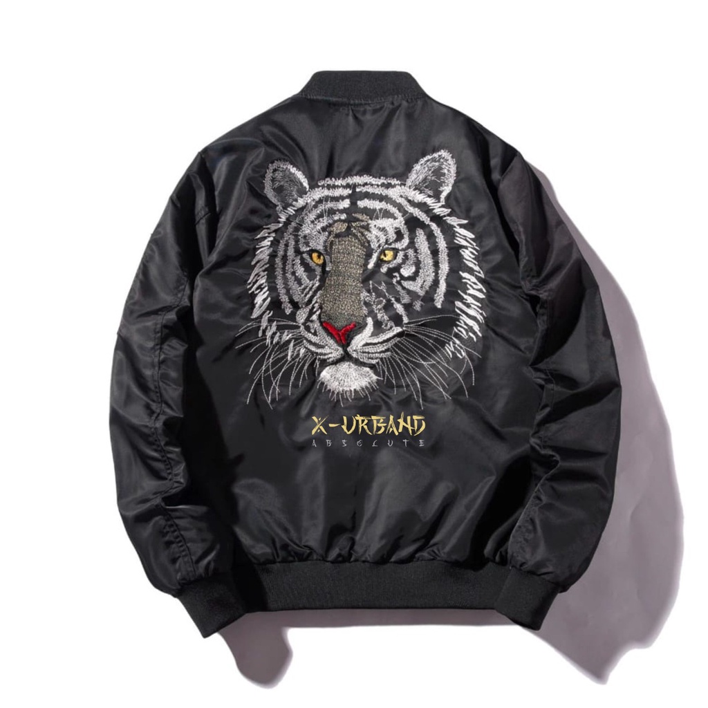Fdln Jaket Bomber Pria Tora / Jaket Bomber Macan A165