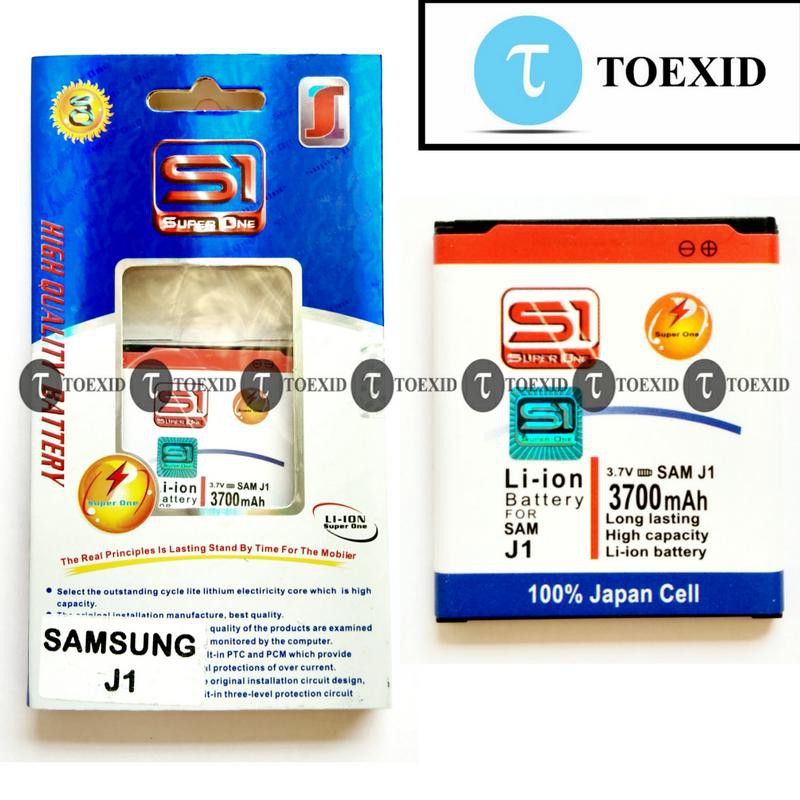 Baterai Samsung J1 2015 / J100 - Batre Batrai Double Power - Super One Original