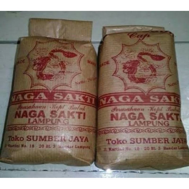 

Kopi Lampung Cap Naga Sakti 250 Gram