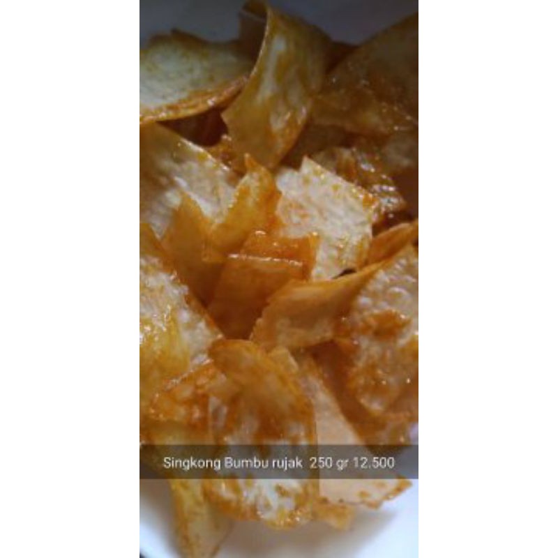 

keripik bumbu rujak/original khas lemburkuring d'alidan