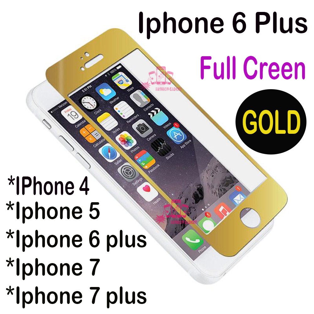 Tempered Glass For Iphone 4 / Iphone 4G / Iphone 4S Ukuran 4.7inch / Iphone 5G / Iphone 6 Plus / Iphone 7 / Iphone 7 Plus iphone 8 iphone 8 Plus Anti Gores Temper Full