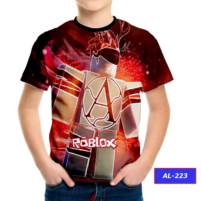 Baju Anak Laki Laki Roblox Series 3D Murah #AL-223