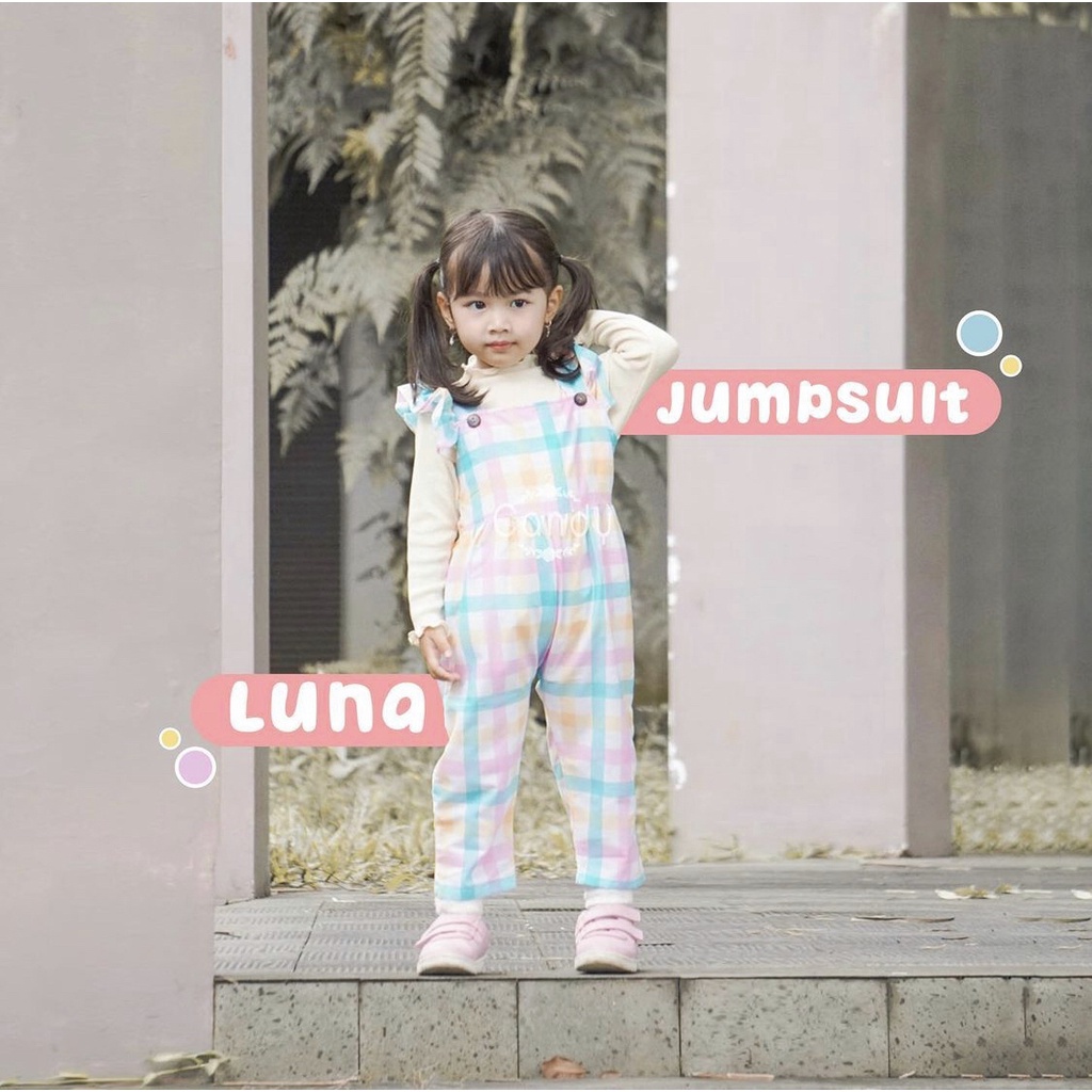 BAJU PAKAIAN DRESS DRES KODOK JUMPSUIT JAMSUIT JUMSUIT ANAK BAYI CEWE CEWEK PEREMPUAN HARIAN USIA UMUR 1 2 3 4 5 TH THN TAHUN KATUN TERBARU 2021 COD SURABAYA GRESIK SIDOARJO MOJOKERTO MALANG MADIUN JAKARTA DEPOK BEKASI TANGERANG GLENCA KIDS GLENCAKIDS-2