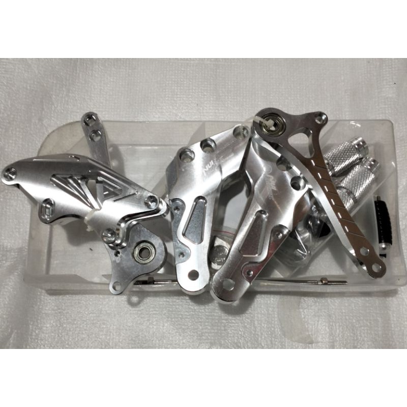 FOOT STEP UNDERBONE UNDERBON NUI SATRIA FU 150 SILVER