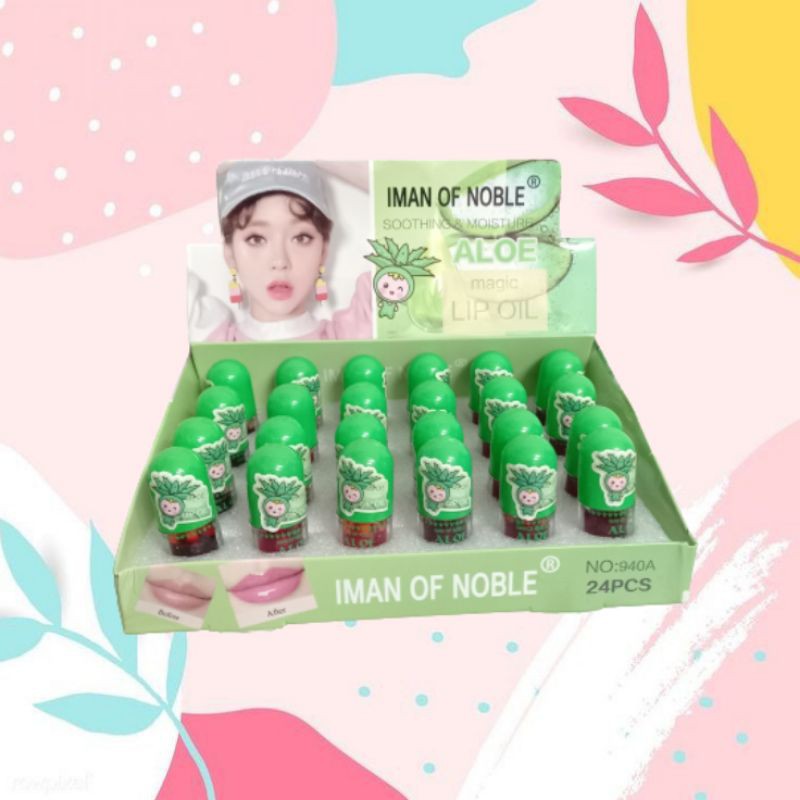 PROMO ECER!!!LIP TINT ALOEVERA IMAN OF NOBLE 940A