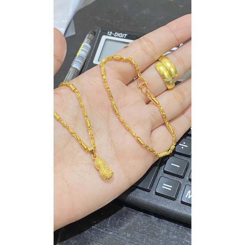 set perhiasan koin 91