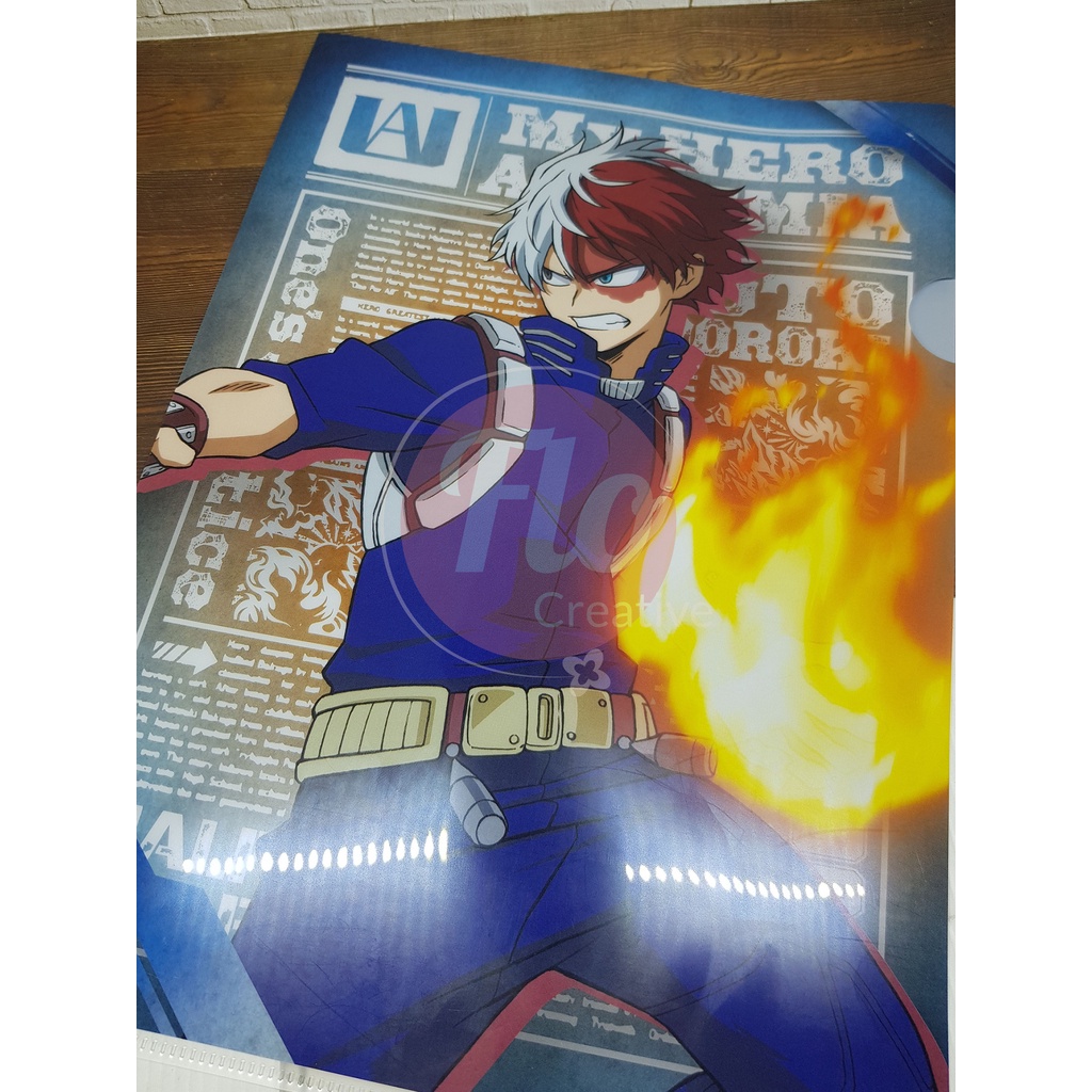 [OFFICIAL MERCHANDISE] My Hero Academia Boku no Hero Academia Shoto Todoroki Bundle Clearfile A4 Fil