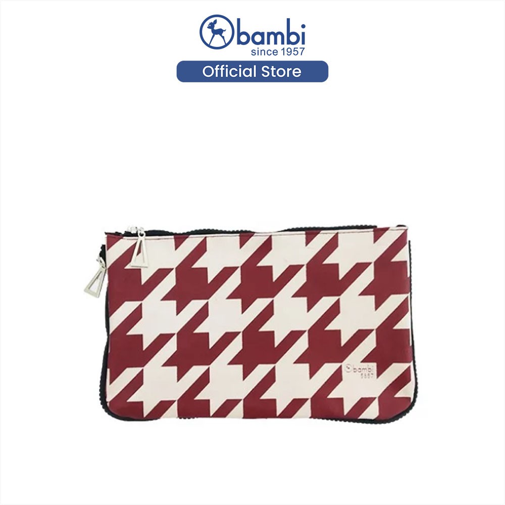 

Bambi Tempat Pensil Tipe Purpose Pouch Discus Maroon Original