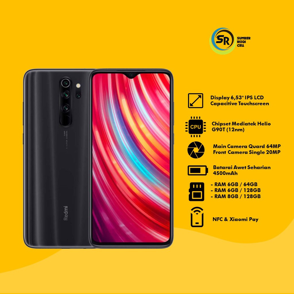 Xiaomi Redmi Note 8 Pro Garansi Resmi | Redmi Note 8 Pro