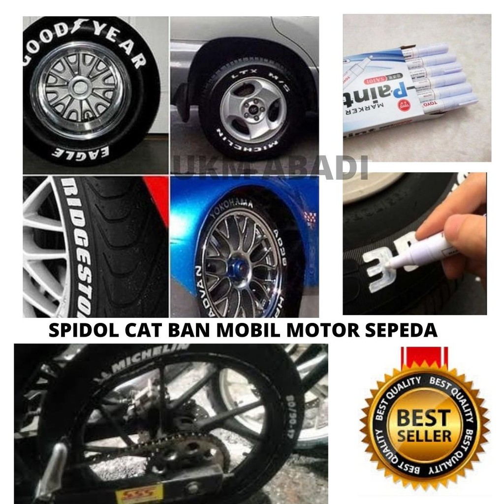 Spidol Cat Ban Mobil Motor Sepeda Marker 111127