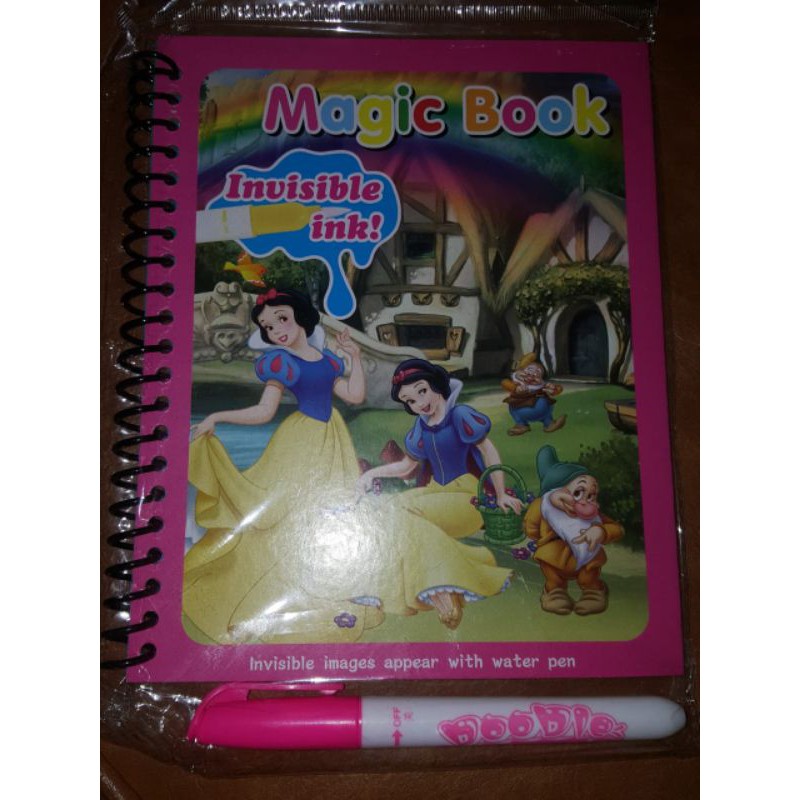 

magic book water