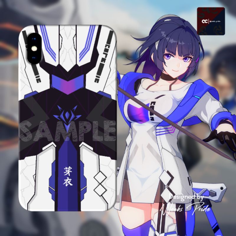 Phone Case Honkai Impact - Striker fulminata - Raiden Mei - Weebspride