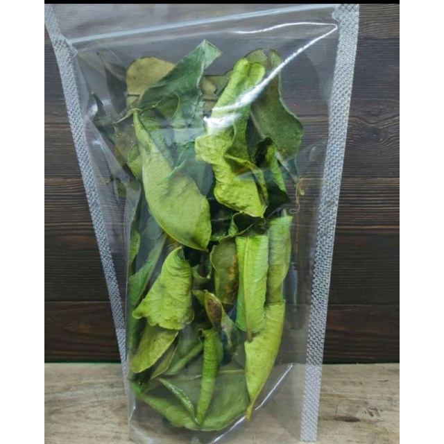 

Murah-Ecer-Grosir. Daun Jeruk Purut Kering/Serbuk Jeruk Purut Kering Kasar