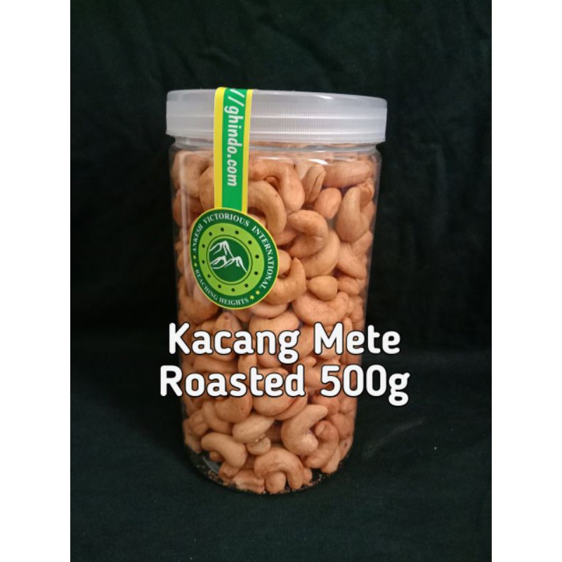 

Roasted Cashew nuts 500g/Mete panggang Orginal