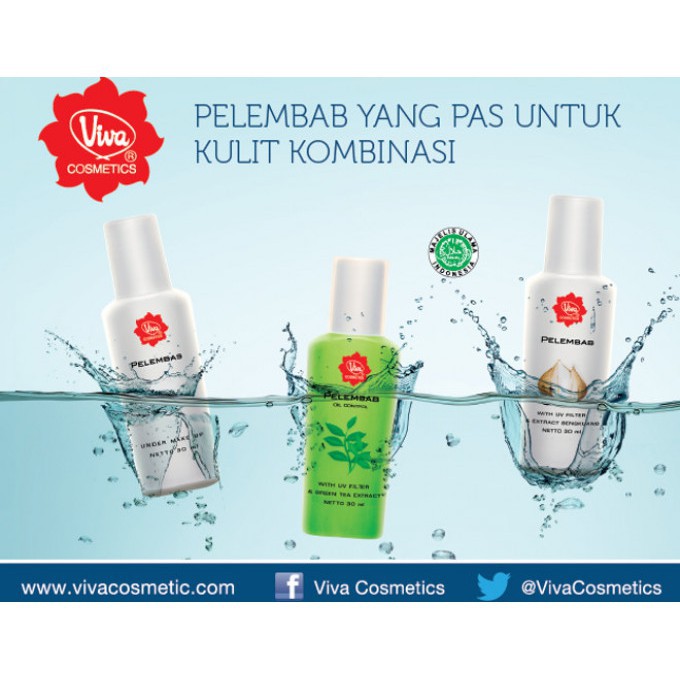 (BOSS) (green tea) VIVA Pelembab Green Tea Oil Control - 30ml