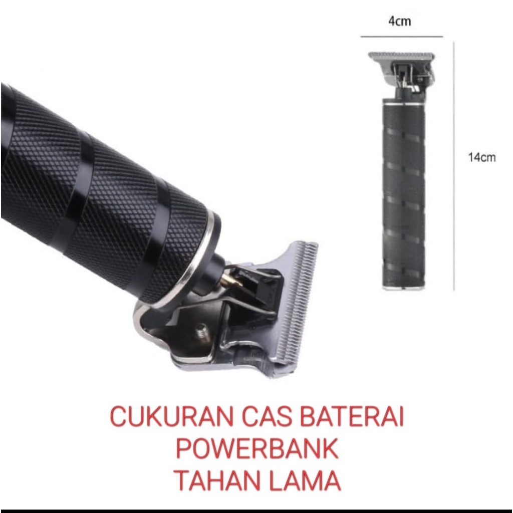 G192 ALAT CUKUR RAMBUT BULU CUKURAN CAS CHARGER MESIN POTONG HAIR CUT PORTABLE BATERAI POWERBANK Pro