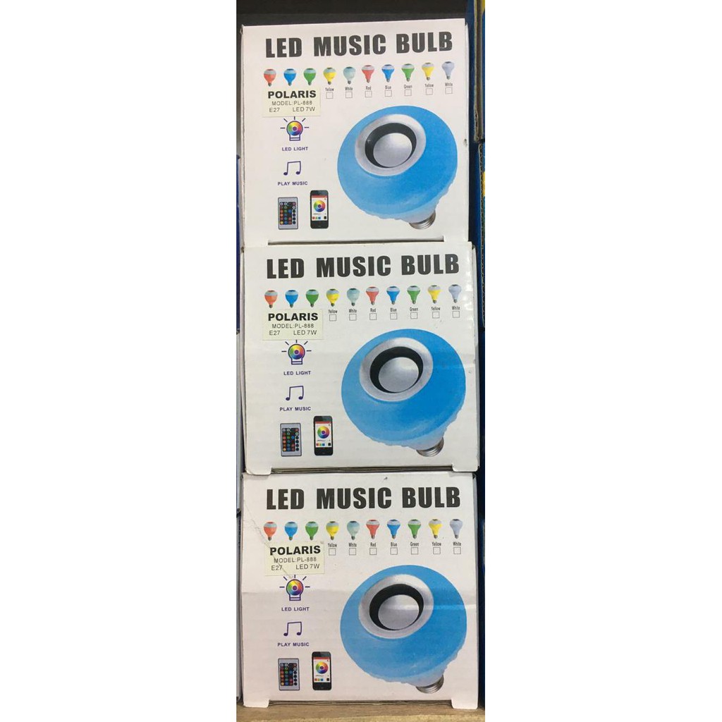 LED Music Bulb - Lampu musik *lampu disco*