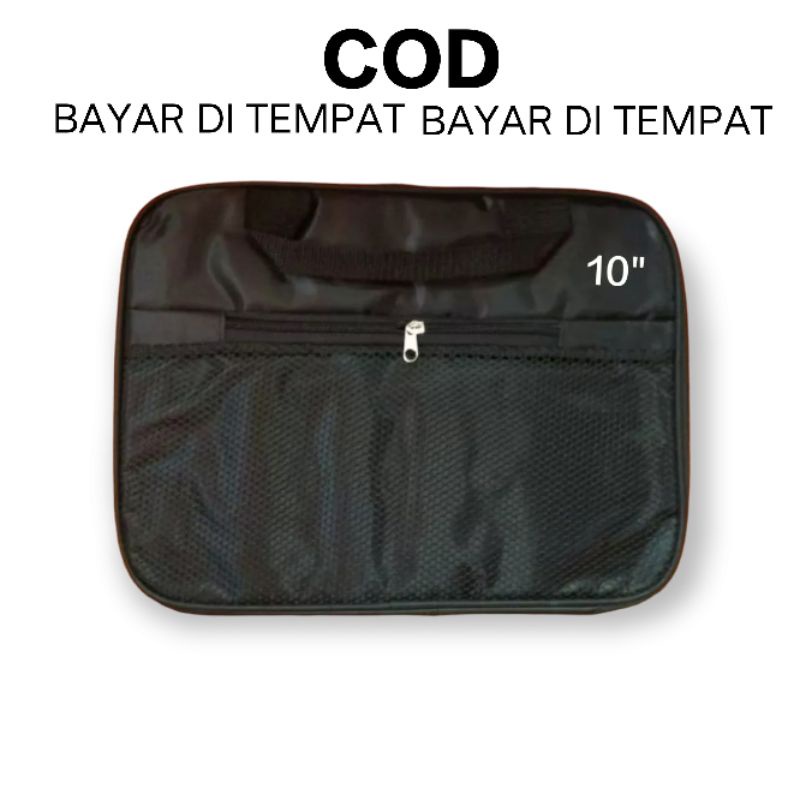 Softcase Laptop 10 inch model tenteng polos jaring murah berkualitas semi waterproof