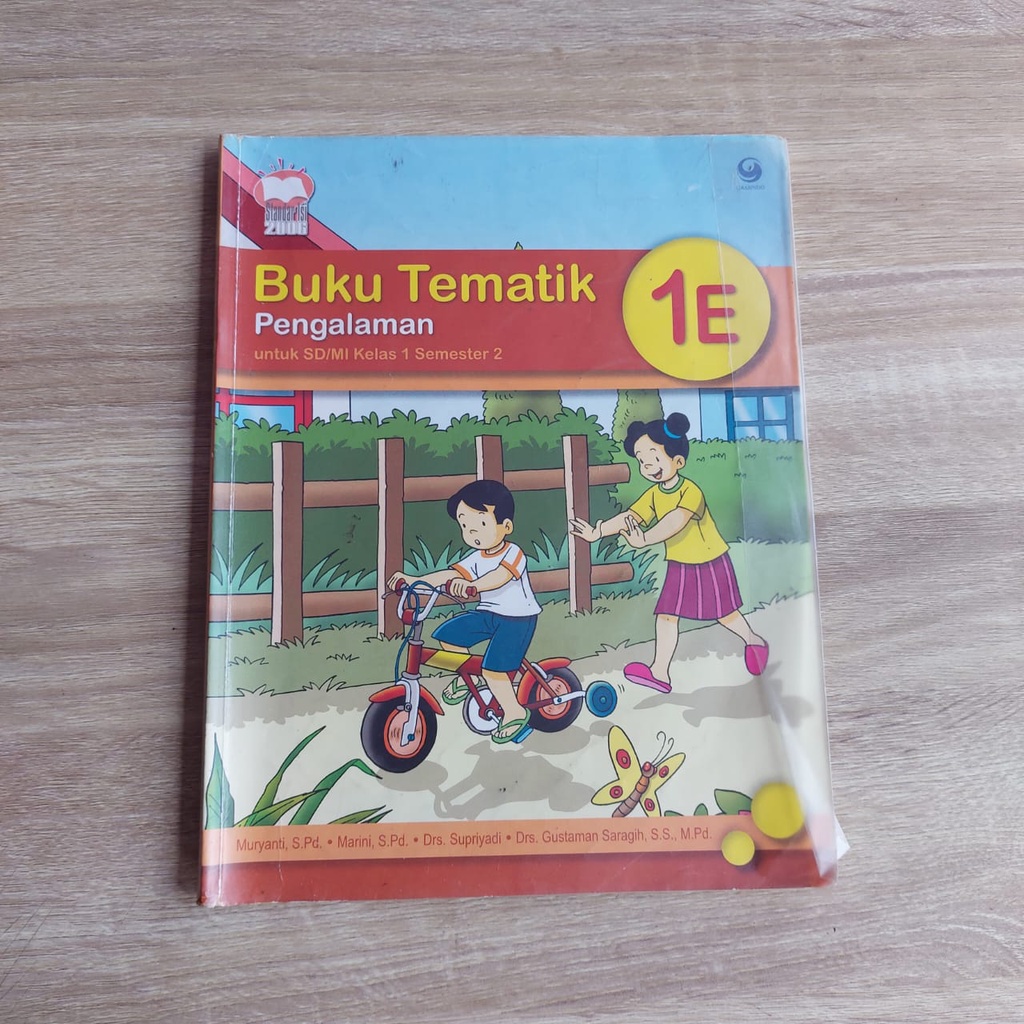 

BUKU TEMATIK PENGALAMAN UNTUK SD/MI KELAS 1 SEMESTER 2 1E GRASINDO