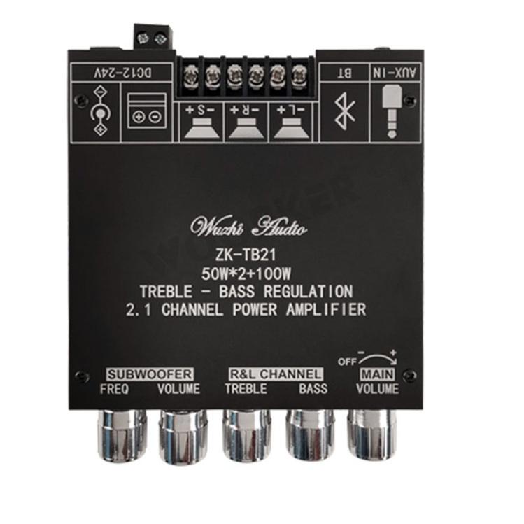 Top Sale ZK-MT21/ZK-TB21 High Performance Audio Amplifier Module Digital BT 5.0 Power Subwoofer