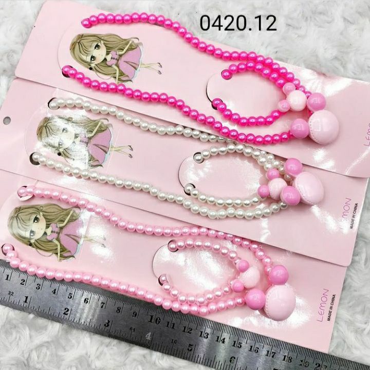 KALUNG ANAK SET MUTIARA ECERAN