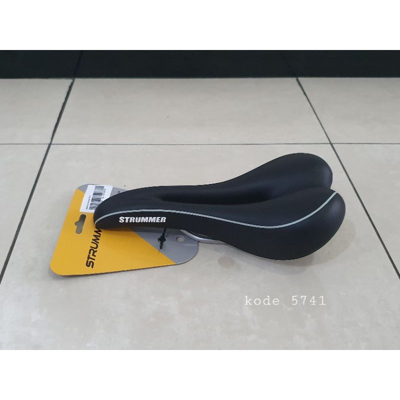 sadel sepeda balap mtb lipat minion bmx STRUMMER 5741 gel lubang