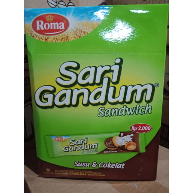 

Roma Sari gandum 12pcs/box