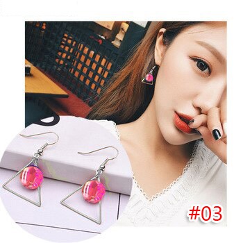 Anting wanita panjang fashion korea #375