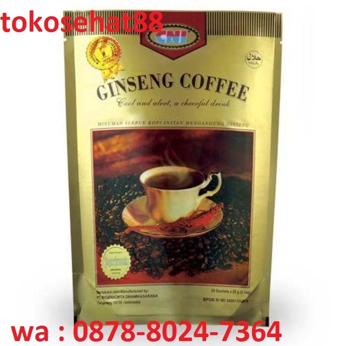 

gt201jyj Kopi Ginseng Cni 20 Sachet Ds20X11