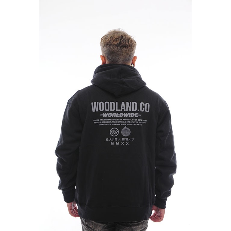 HOODIE WOODLAND.CO BAVERY WAR