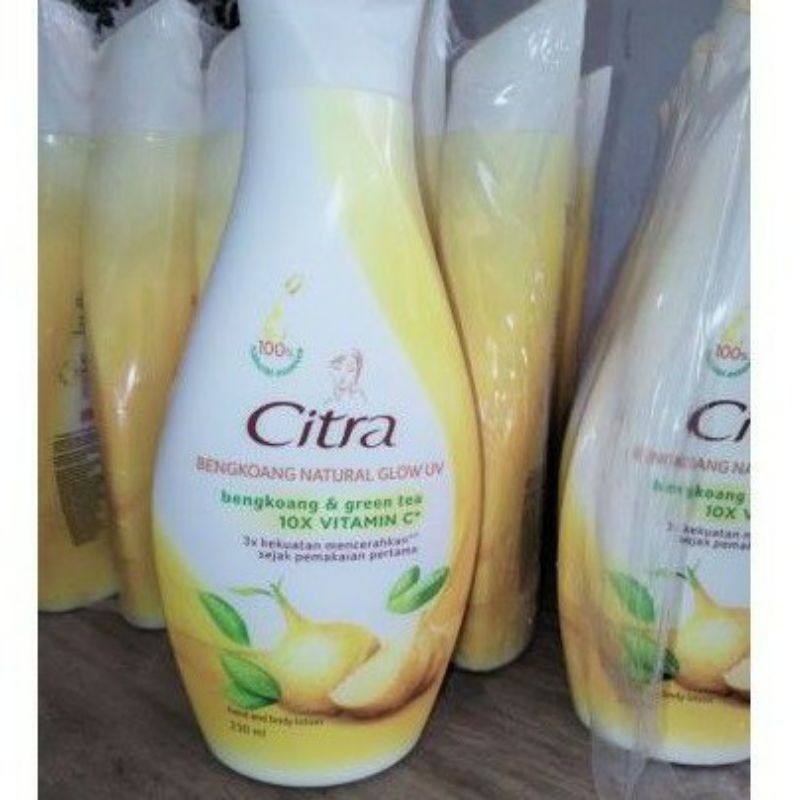 Citra Hand And Body Lotion 230 ml Pearly Glow Bengkoang Natural Glow UV