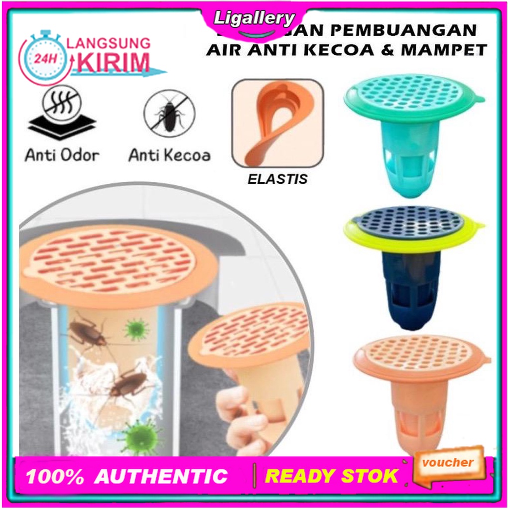 Jual [BISA COD] Saringan Penutup Lubang Pembuangan Air Kamar Mandi ...