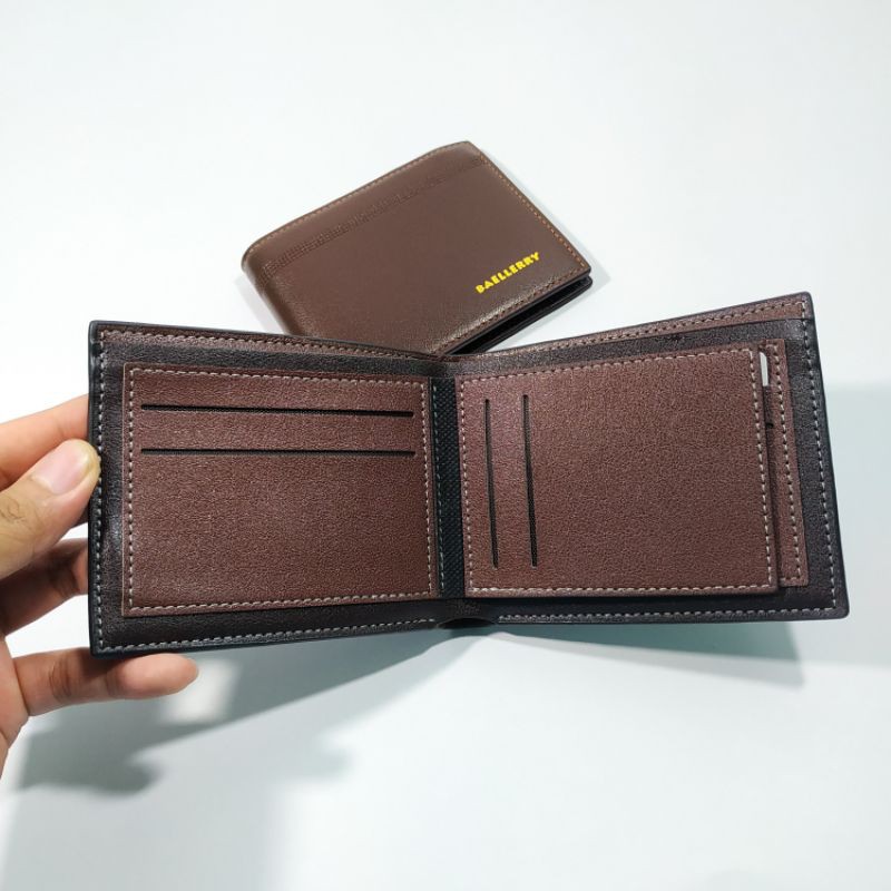 dompet kulit ballerry bahan tebal dan anti api